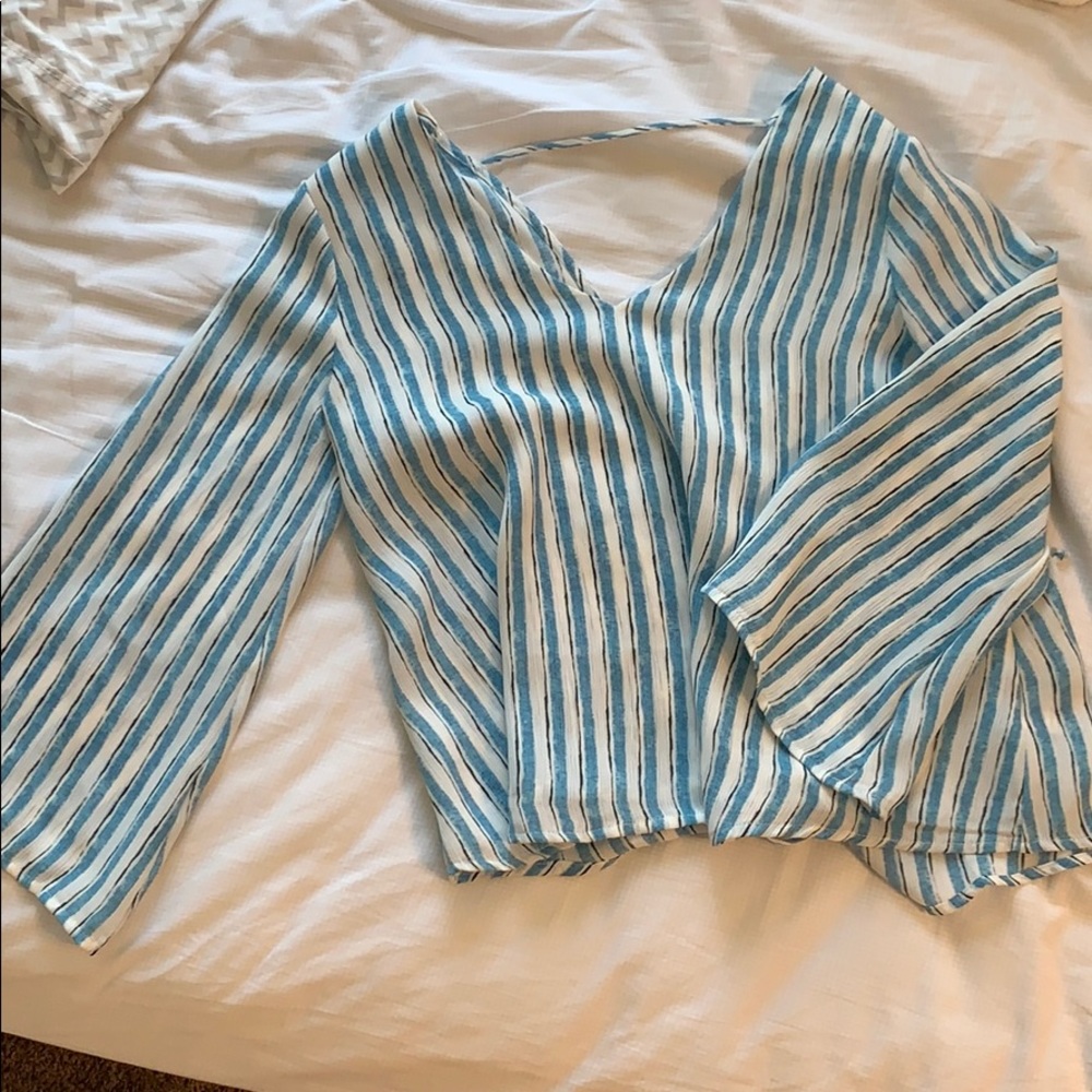 Striped Top from a boutique.
